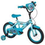 Huffy Disney Stitch 14" Kid's Bike Aged 4-6 Years Dual Calliper Brakes Removable Stabilisers Adjustable Seat Blue