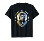Mortal Kombat Klassic Scorpion Vs Sub-zero Split Portrait T-Shirt