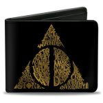 Buckle-down Mens Buckle-down Bifold Harry Potter Bi Fold Wallet Multicolor 4.0 X 3.5 Us