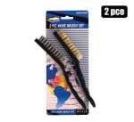 Wire-brush Set Lrge 2PCE Marketplace Brits Bros