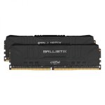Ballistix 32GBKIT 2X16GB DDR4 3600MHZ Desktop Gaming Memory Black