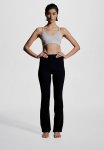 Seamless Medium Support Sports Bra In Drymove - Grey Marl