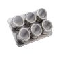 Magnetic Stainless Steel Fridge Hang Spice Rack