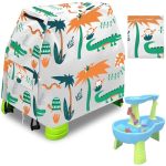 Infowush Kids Water Table Cover For Step 2 Rain Showers Splash Pond Water Table Outdoor Play Toys Cover For Water Table For Todd