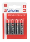 Verbatim Aa Alkaline Batteries 4PK