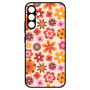 Cover Compatible With Samsung Galaxy S23 - Retro Sunset Blooms