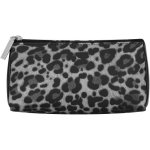 Clicks Cosmetic Bag Wild Grey Leopard