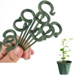 5PCS Potted Plant Support Rack Flower Vegetable Vine Climbing Bracket Balcony Creative Decorative Rack Plant Fixed Rod Fixed G