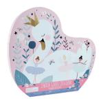 Enchanted Swan 40PC Shaped Jigsaw Puzzle