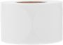 500 Pcs 25MM Round Self-adhesive Printable Circle Stickers White Coding Dot