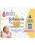 Johnsons Johnson's Baby Wipes Extra Sensitive 4 Value Pack 244 Wipes