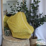 Car Seat Cover Mustard Grain