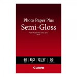 Canon SG-201 Box of 20 Sheets of 8" x 10" Letter Semi-Gloss Satin Photo Paper