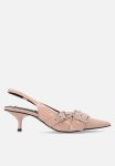 Stepback Slingback - Blush Pat