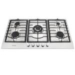 Totai Style 5 Burner Gas Hob - Stainless Steel - Model 03 TS5BNR-SS