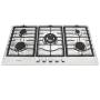TOTAI 5 BURNER GAS HOB STAINLESS STEEL