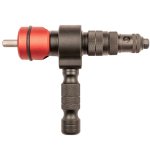 Tork Craft Drill Pop Riveter - Pop Rivet Sizes 2.4 3.2 4.0 & 4.8MM