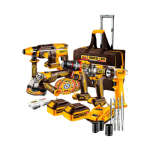 Ingco CKLI2059 5IN1 Industrial Combo Kit In Bag 20V Ps+c l