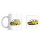 Vw Golf 1 Mug And Coaster