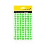 Label Stars Green 168 Labels