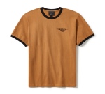 Willie G Sketch Art Ringer Tee – Dark Chocolate