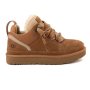 Womens Lo Lowmel Leather Sneaker - Chestnut - 8