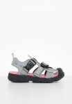 Pierre Cardin Closed Toe Beach Sandal - Grey & Pink