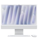 Apple 24-INCH Imac With Retina 4.5K Display: M4 Chip With 8CORE Cpu And 8CORE Gpu 16GB 256GB SSD - Silver Model A3247