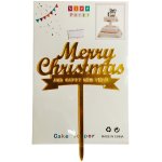 Merry Christmas & Happy New Year Topper