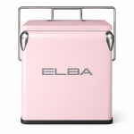 ELBA Metal Cooler Box Metal 13L Pink – 05 MCB Pink