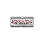 Composable Classic Double Link 3 Flowers