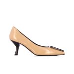 Pointe Buckle Pump -nude black