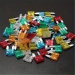 60PCS Bagged Insurance Sheet Car Fuse Small Size 5A 10A 15A 20A 25A 30A