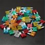 60PCS Bagged Insurance Sheet Car Fuse Small Size 5A/10A/15A/20A/25A/30A