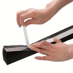 1PC No Tools Pleated Fabric Shades Temporary Window Blinds No Drilling Self Adhesive Blinds Easy To Cut And Install Trim At Home