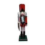 ARD100240-2 Nutcracker 36CM - Red And Green Top Hat