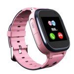 A111-Z1 Children Smart Positioning Plug-in Cartoon Call For Help Multi-function Watch Phone Pink