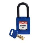 Lockout Padlock Blue Nylon 40MM