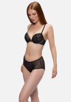 Natalie Dont Midi Brief - Black