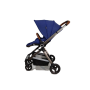 Alfa Romeo Deluxe Baby Pram. Blue Baby Stroller.