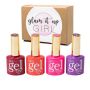 Glam It Up Girl/uv LED Gel Nail Polish Shimmer - Dani Kit