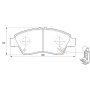Kbc Brake Pads Front For Honda D3022F