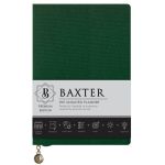Baxter Undated Planner Premium Edition Green - Flexcover With Zip