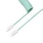 Coiled Aviator Cable - Mint/straight