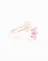 Rose Gold Cubic Zirconia Snake Wrap Ring