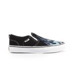 Vans - Asher Youth Slip-on Sneaker Black - 5