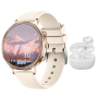HD Smart Watch & Wireless Earbuds For Women - Android & Ios Compatible.