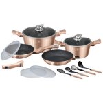 Berlinger Haus Rose Gold Collection 13 Piece Cookware Set BH7058