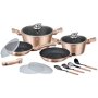 Berlinger Haus Rose Gold Collection 13 Piece Cookware Set BH7058