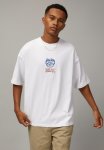 Heavy Weight Box Fit Graphic T-Shirt - White relax